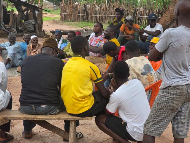 Visite de prospection de site à Touba Mouride (Casamance)